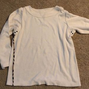 Burberry Terry Cover Up Shirt